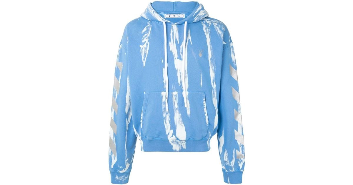 Off white hoodie reflective sales