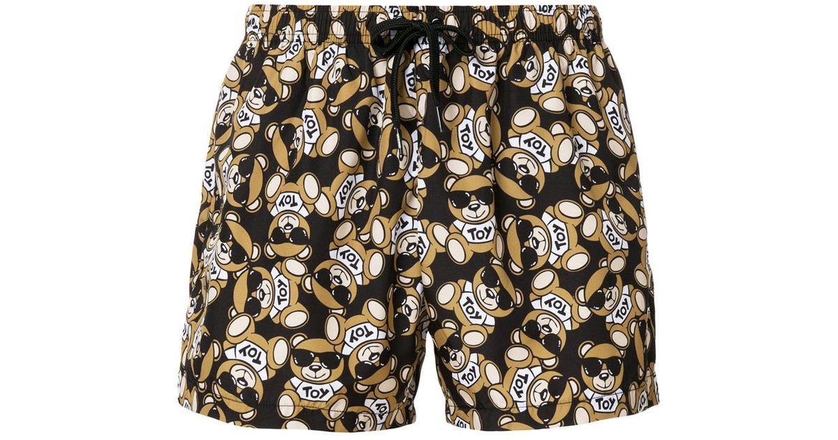 moschino swim shorts teddy