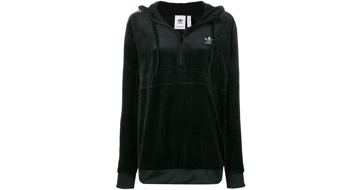 adidas cozy half zip hoodie