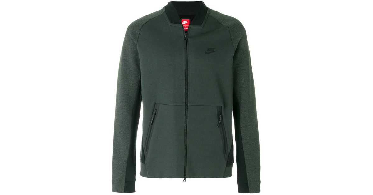 nike tech fleece varsity jacket