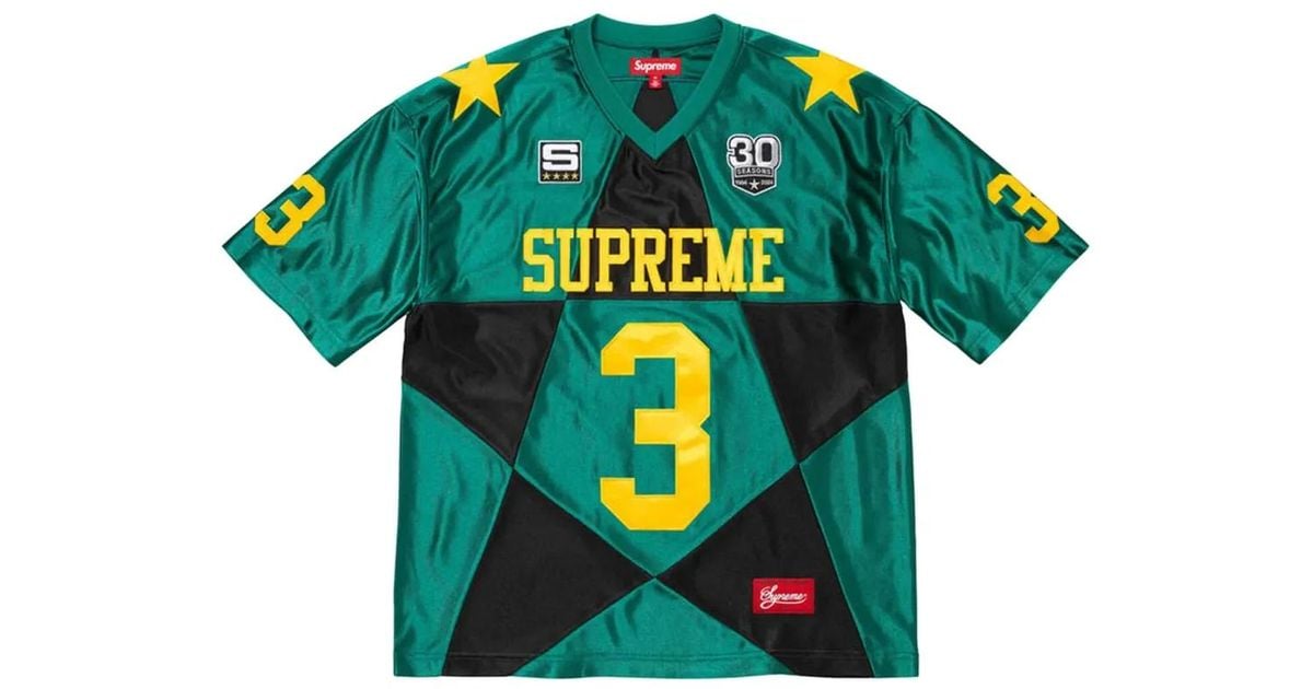 supreme-Green-Star-Football-