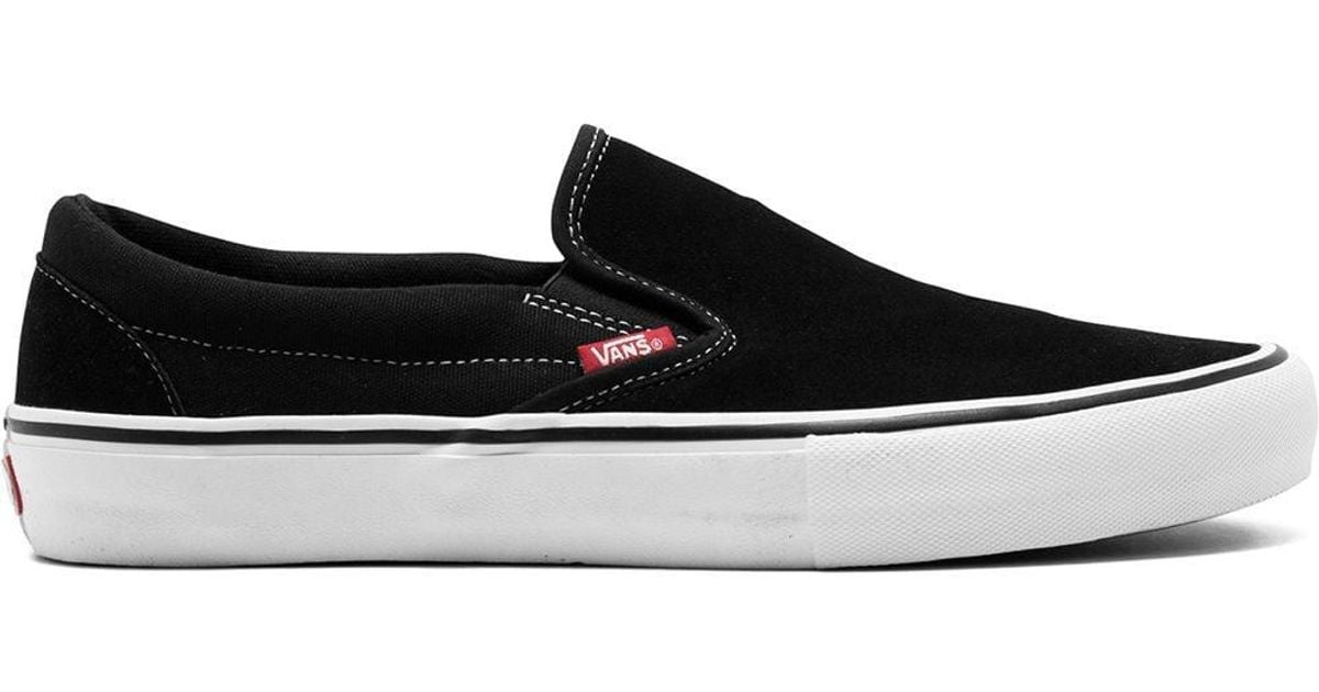Vans Slip-on Pro Sneakers in Black - Save 38% - Lyst