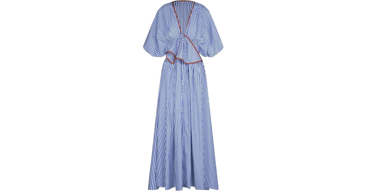 Endless Spring Johanna Ortiz Endless Spring Midi Dress in Blue | Lyst UK