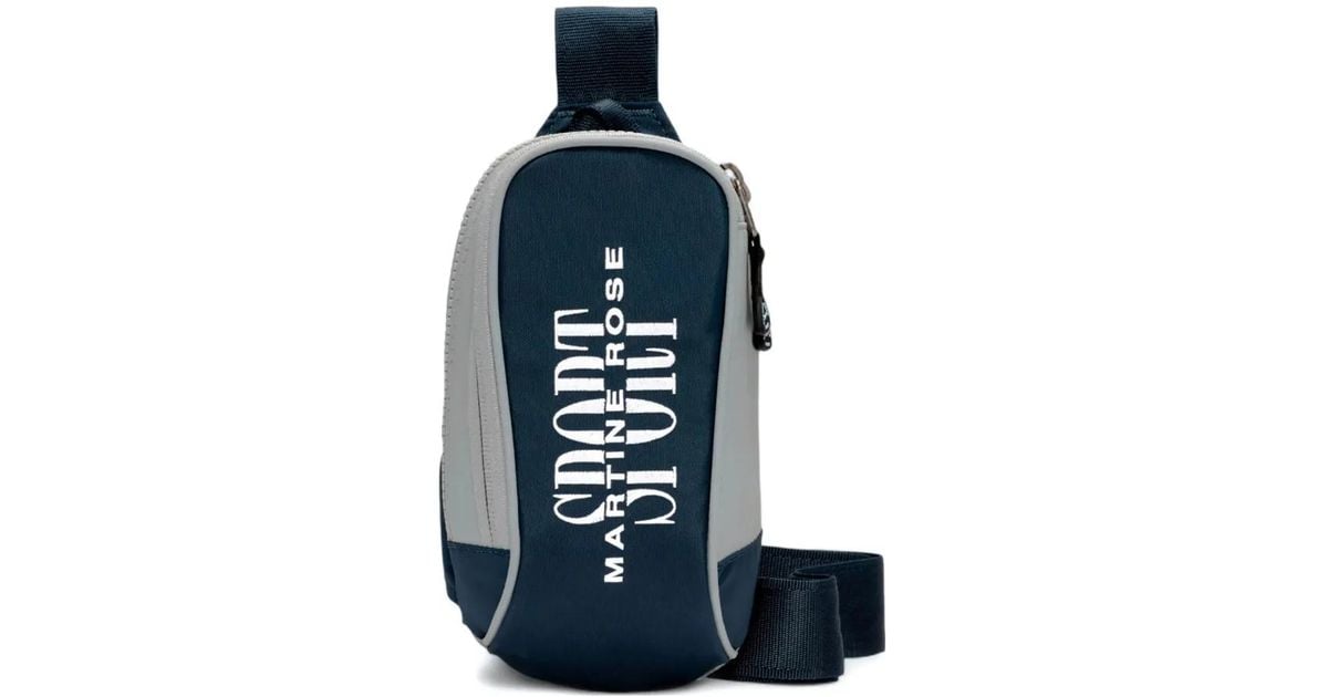 Nike X Martine Rose Sport Crossbody Bag in Blue | Lyst