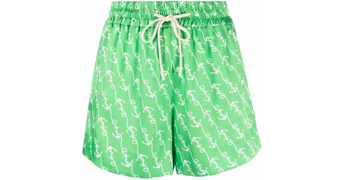 sandro green shorts