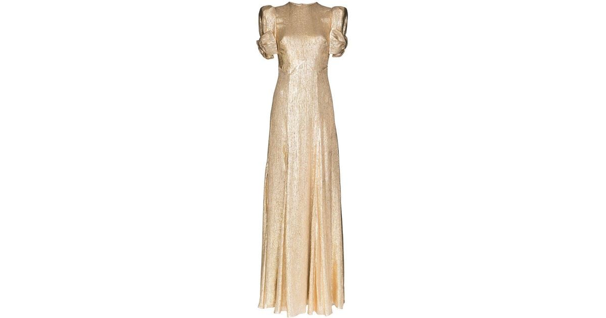 vampires wife gold dress The Vampire's Wife "Falconetti" dress that had everyone in a chokehold :  r/whatthefrockk