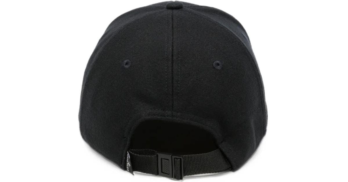 Stone Island Compass-Patch Baseball Cap in Black for Men | Lyst