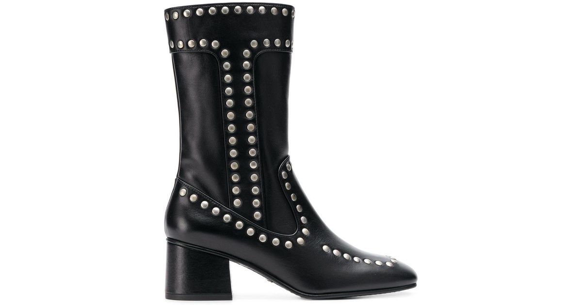 coach heels with studs