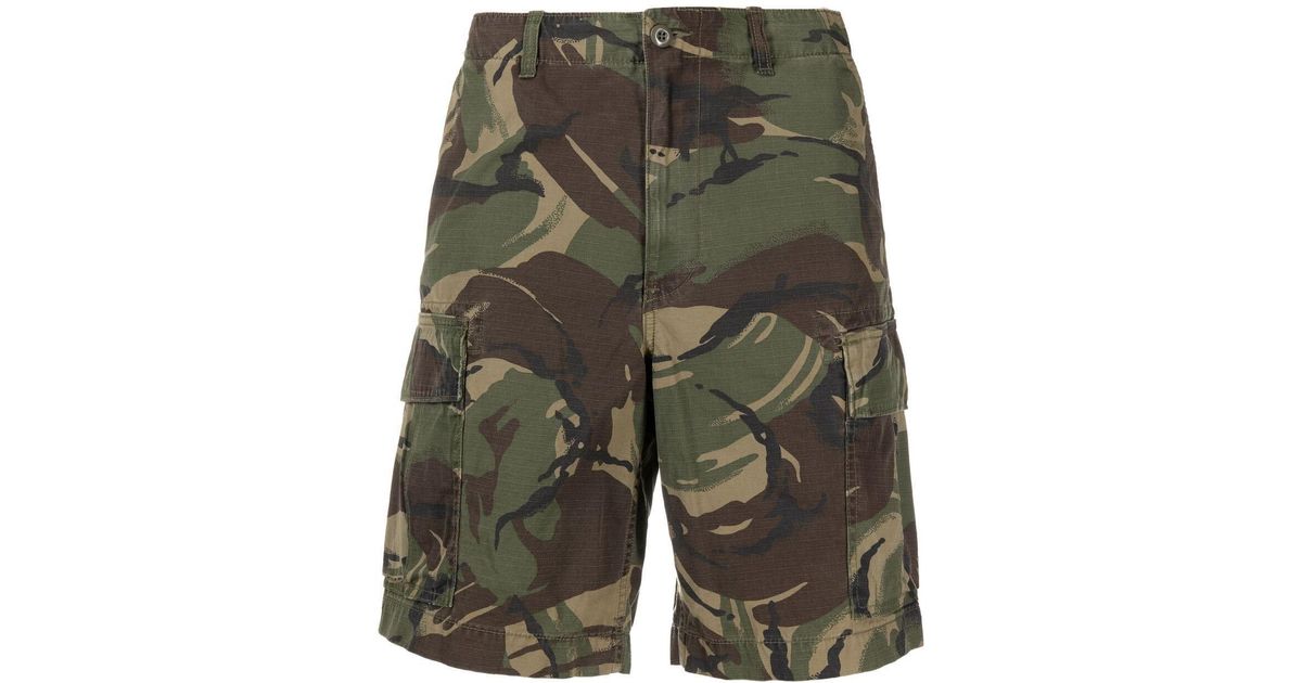polo ralph lauren camo cargo shorts