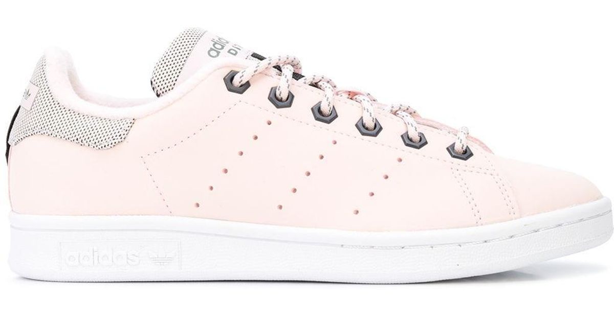 adidas Leather Aditech Stan Smith Sneakers in Pink | Lyst Canada