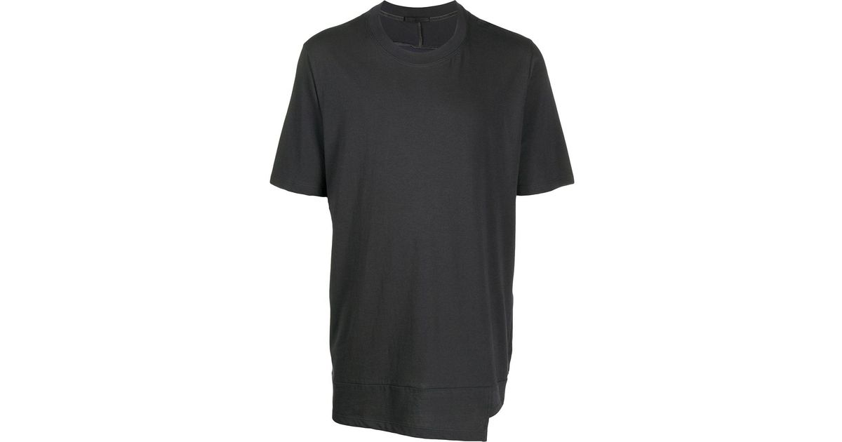 The Viridi-anne Cotton Short Sleeve Poplin T-shirt in Grey (Gray) for ...