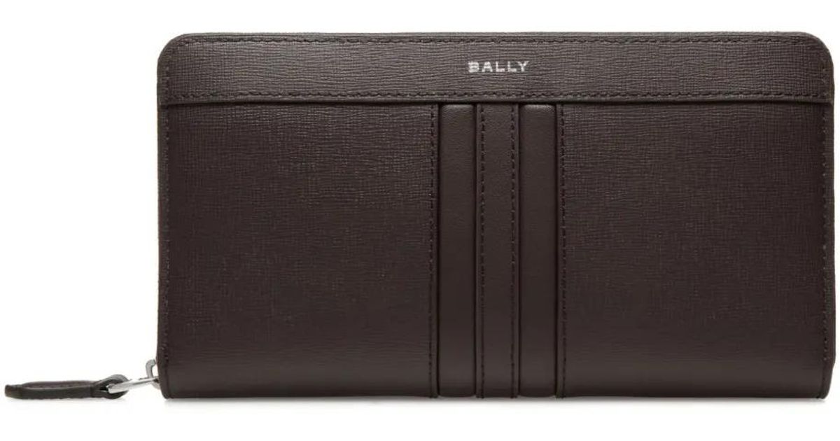 Portafoglio Mythos da Uomo di Bally in Grigio Lyst