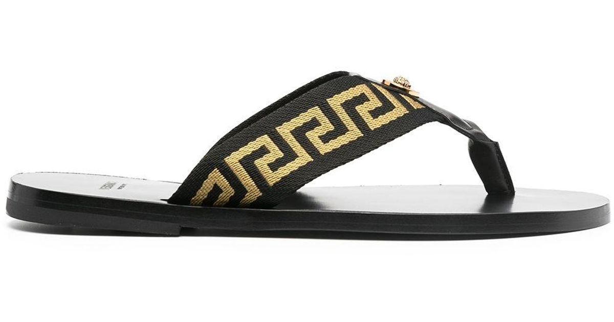 cheap versace flip flops