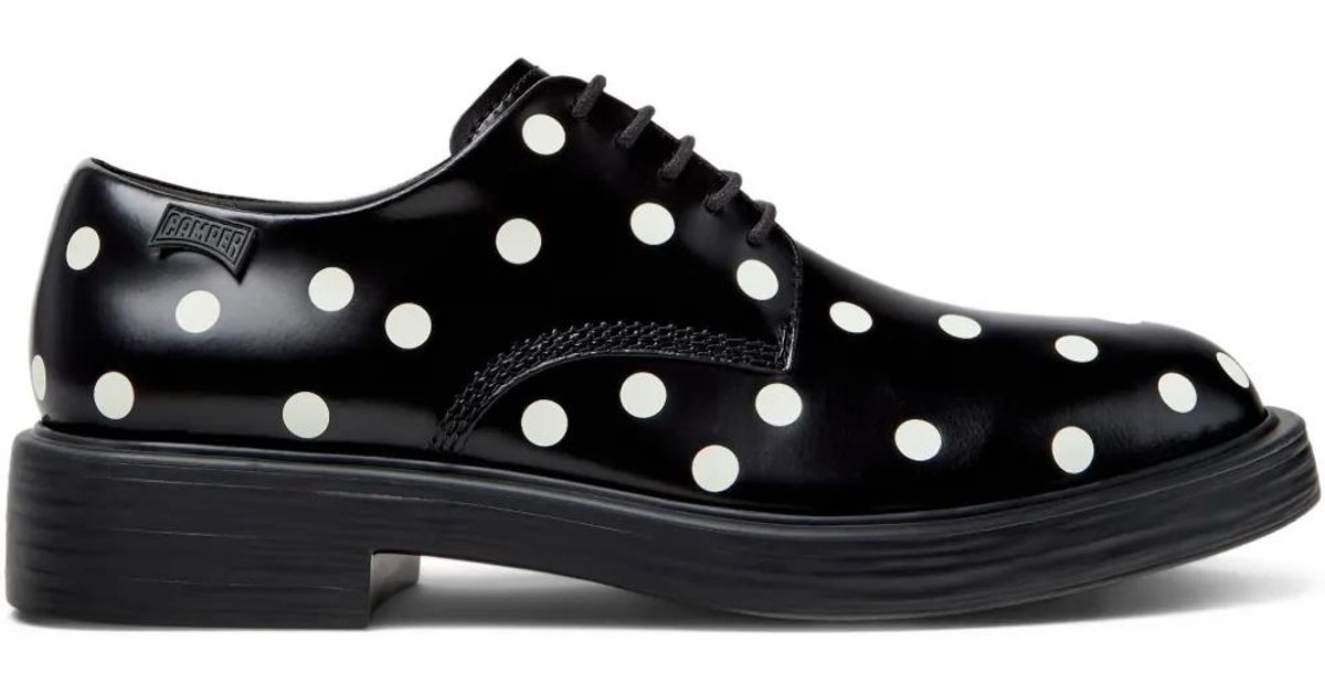 メンズ Camper ポルカドット オックスフォードシューズ ブラック | Lyst