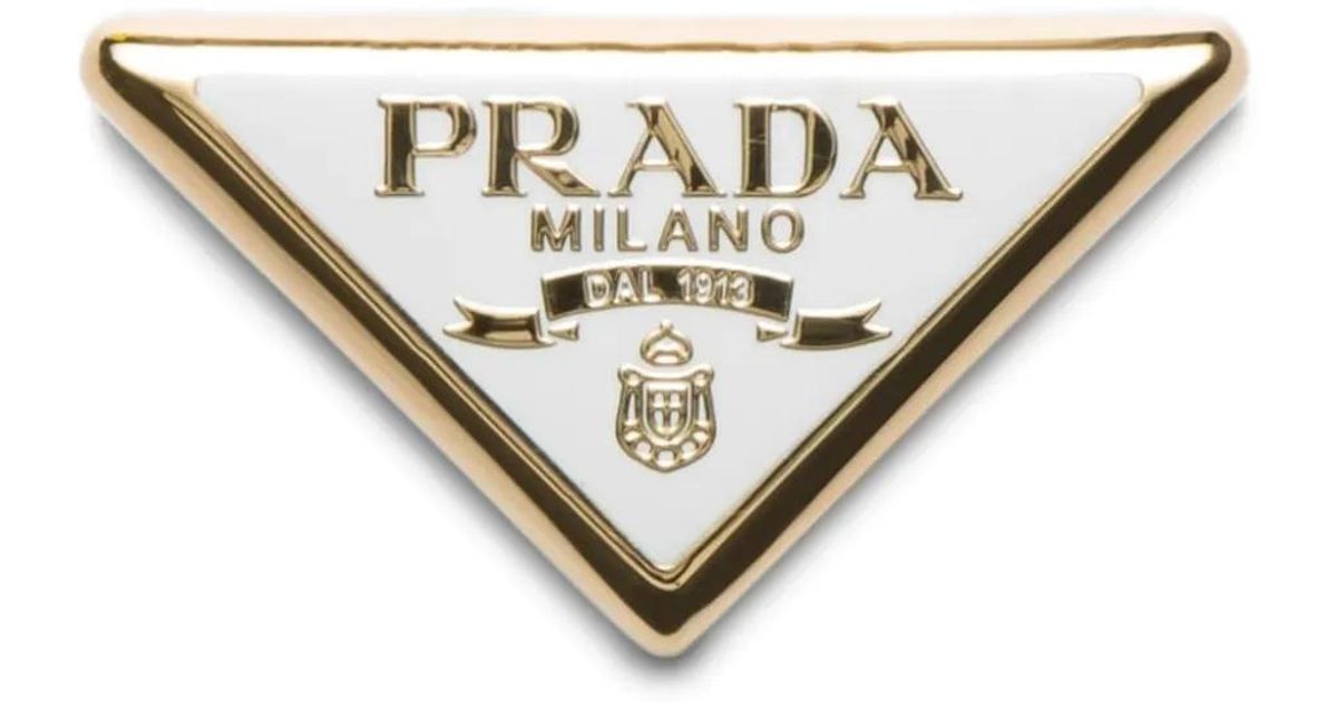 prada-gold-Clip-A-Echarpe-Logo