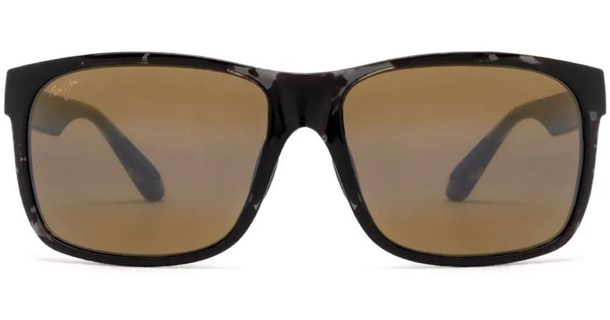 Maui Jim Square-Frame Stainless Steel Optical Frames