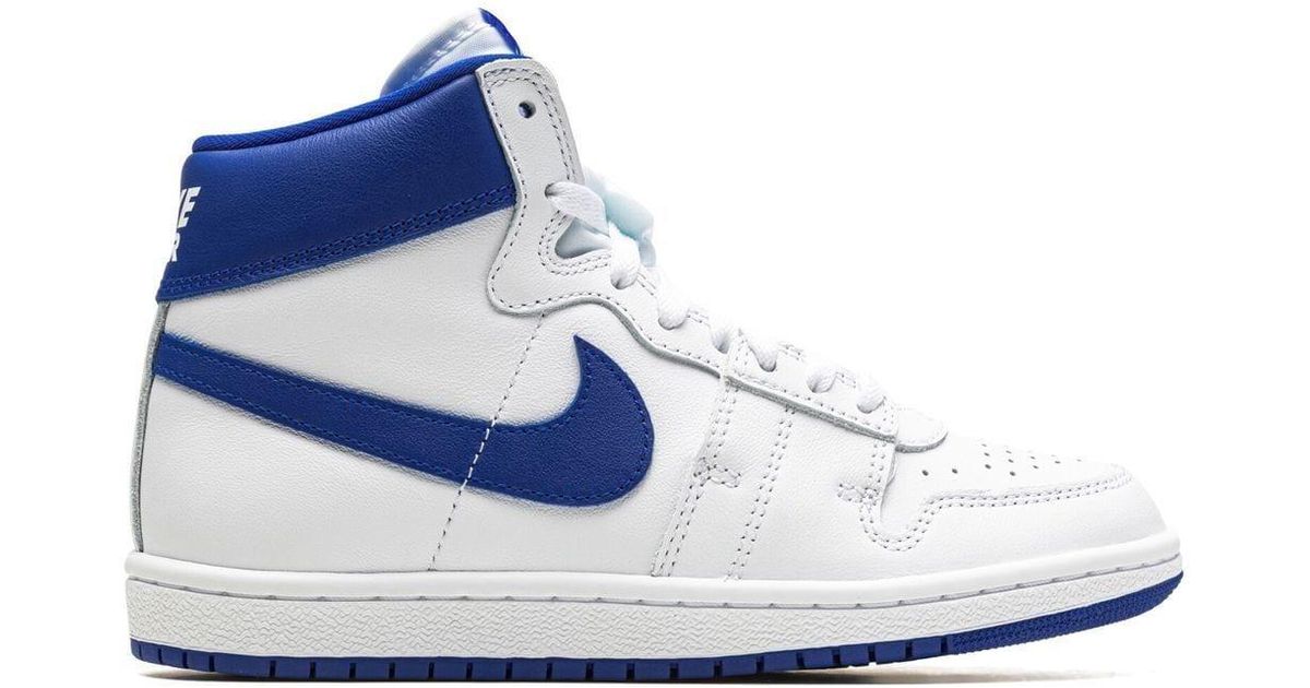 Nike Leather X A Ma Maniere Air Ship High-top Sneakers in White (Blue) for Men | Lyst