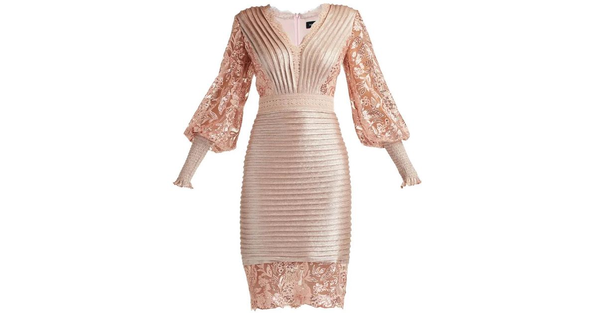 lace bell sleeve dress tadashi shoji Tadashi Shoji Bell-Sleeve Sequin Lace Dress, Pine, Women's, 2, Cocktail & Party Wedding Guest Dresses Sequined Dresses