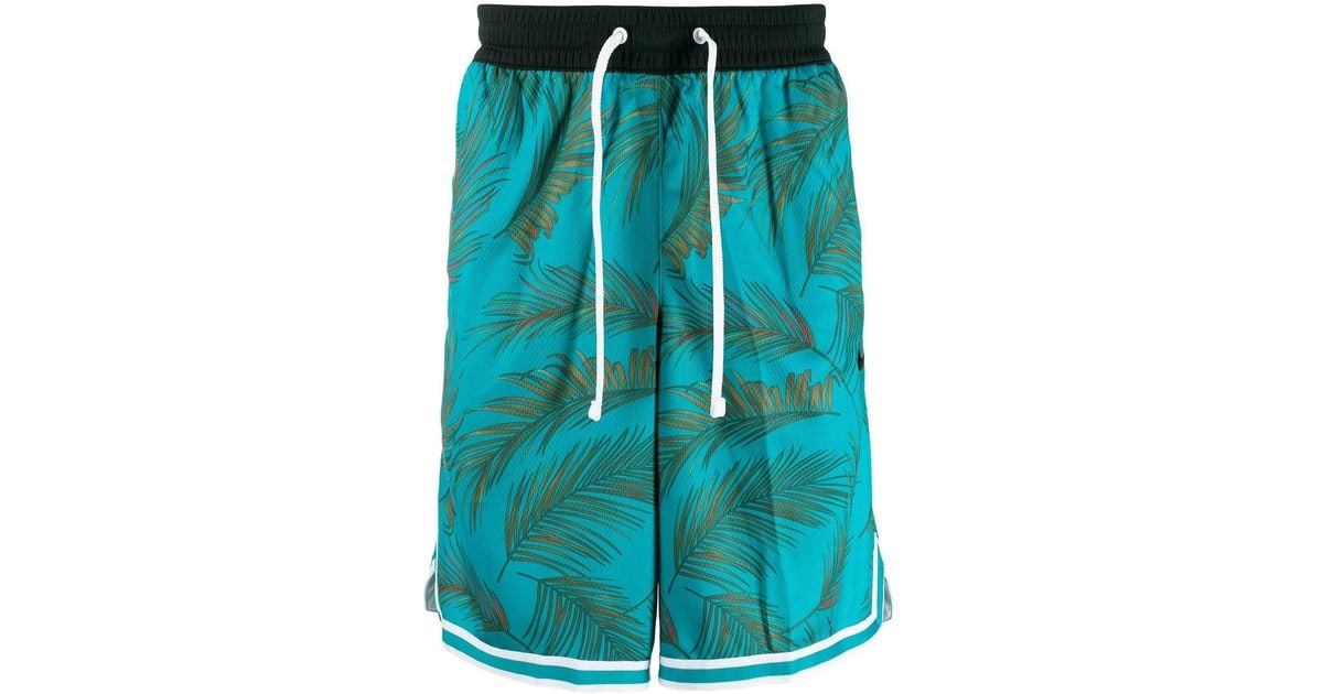 Nike Palm Tree Print Track Shorts in 