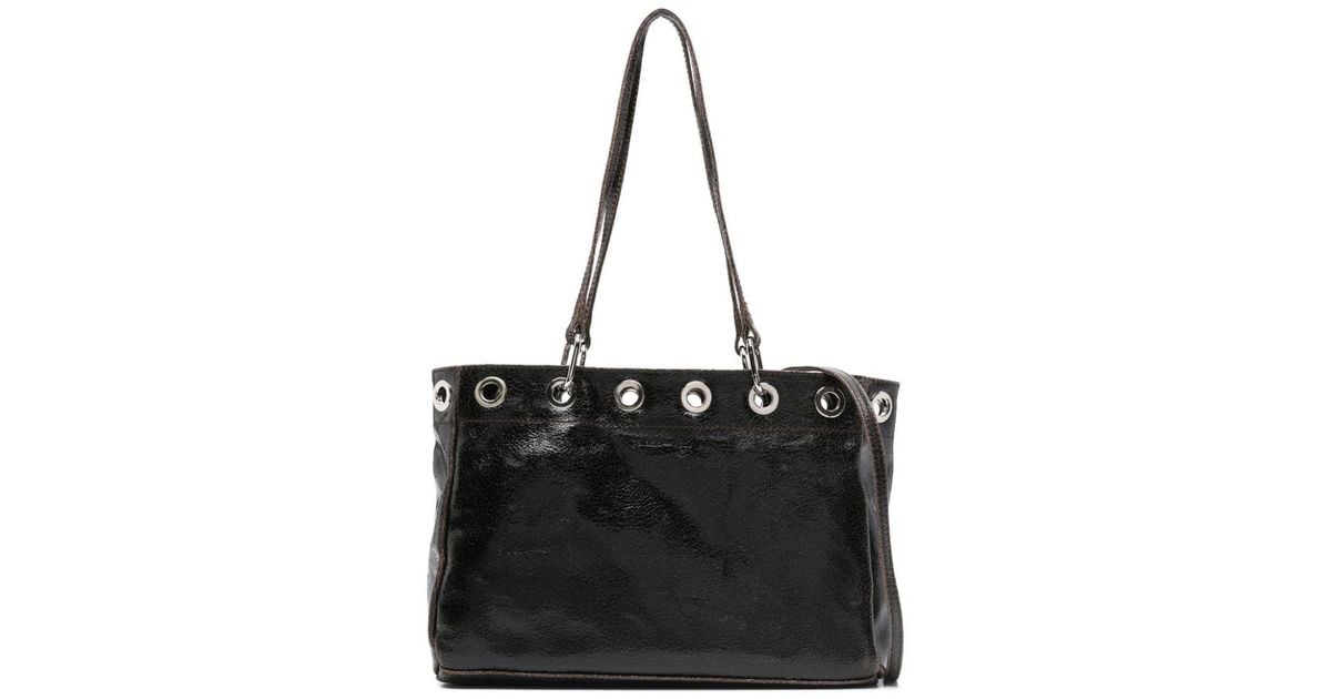 Paloma Wool Leather Shoulder Bag ブラック | Lyst