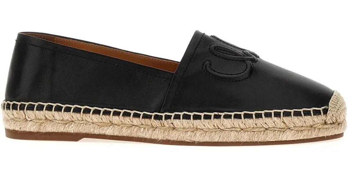 【関税込み】Chloe ブラック Isla エスパドリーユ Chloé Islaエスパドリーユ | Chloé JP