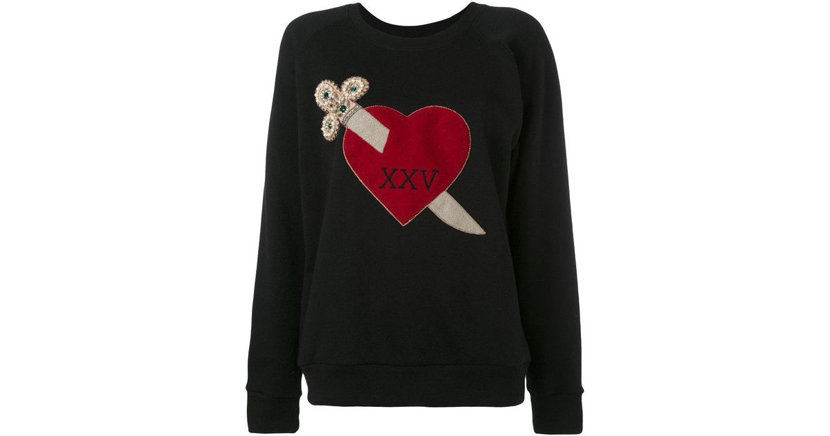 gucci heart sweater
