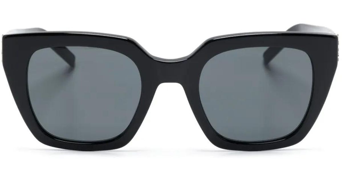 SAINT LAURENT WIDE CATEYE SUNGLASSES - SLM143