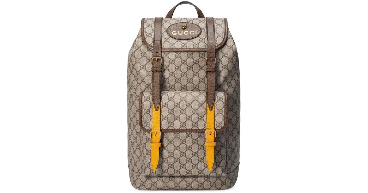 gucci soft supreme backpack