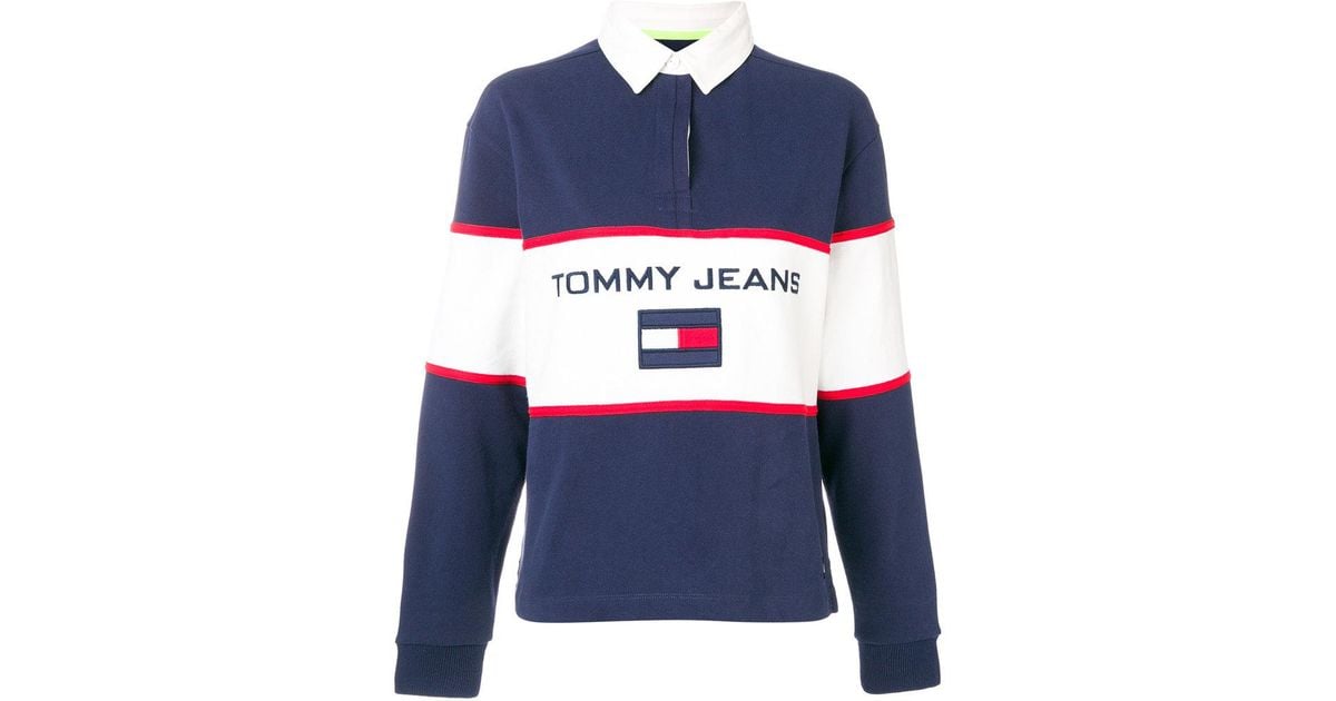 tommy hilfiger rugby polo shirt
