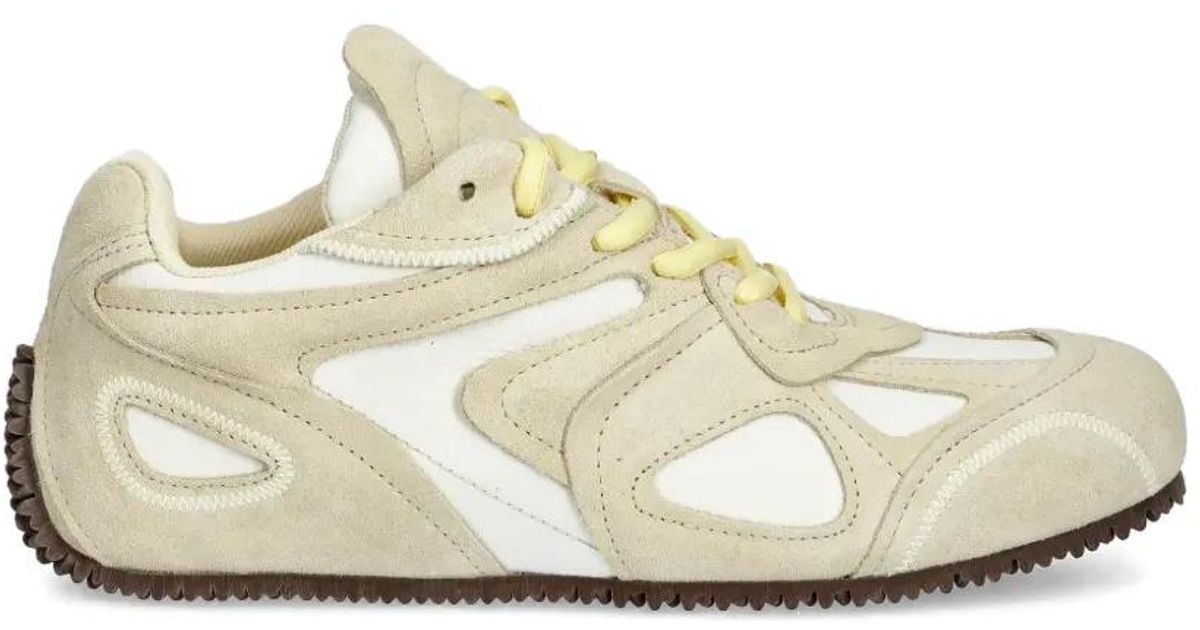 Axel Arigato Paneled Lace-Up Sneakers in White | Lyst