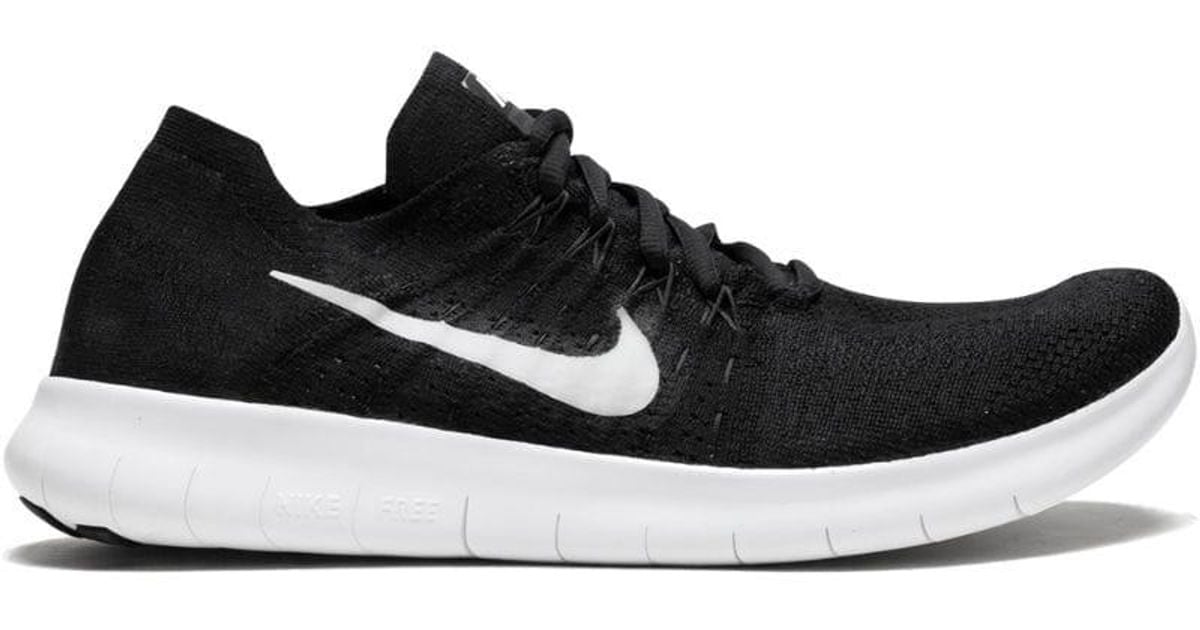 Nike Free Rn Flyknit 2017 Shoes - Size 9 in Black for Men | Lyst Canada