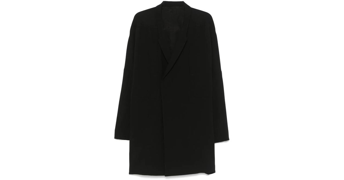 メンズ Rick Owens Arrowhead Jmf コート ブラック | Lyst