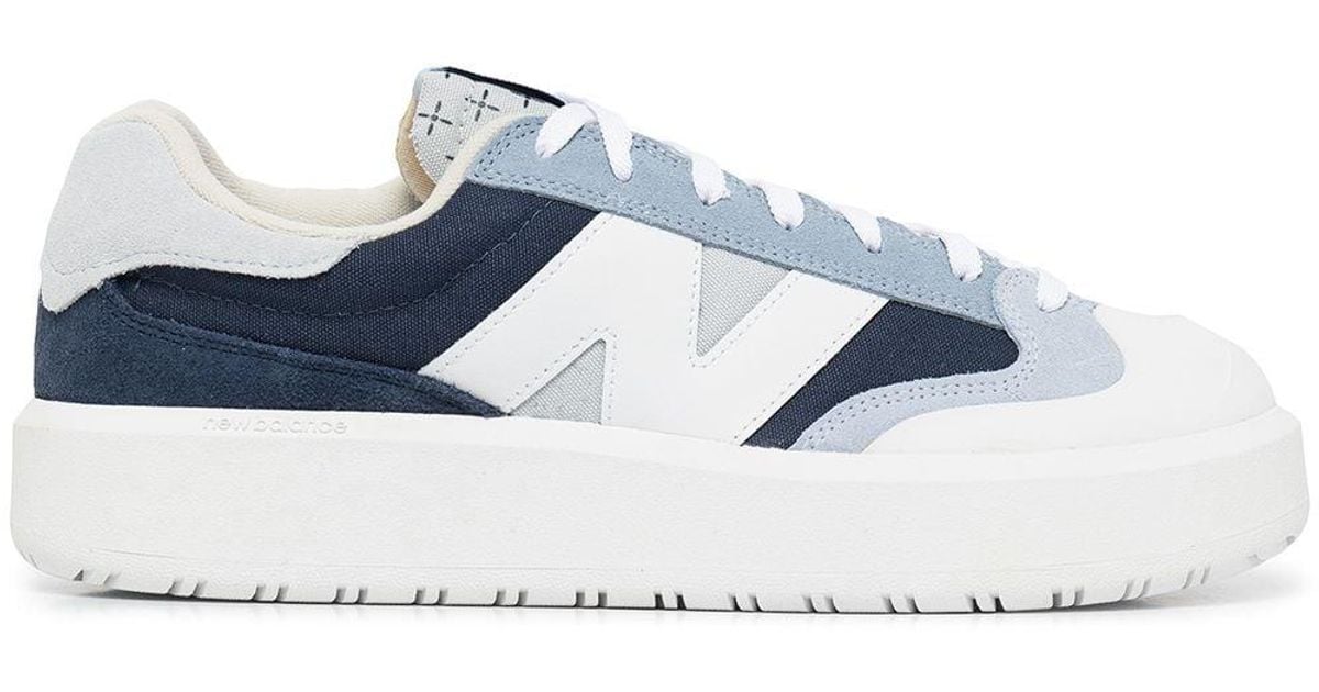 New Balance Ct302 Panelled Lowtop Sneakers in Blue for Men Lyst Australia