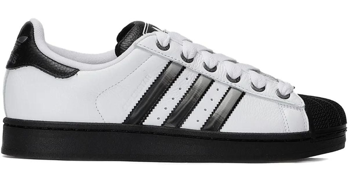 Superstar Shoes Mens Shell Toe Black White Adidas Originals