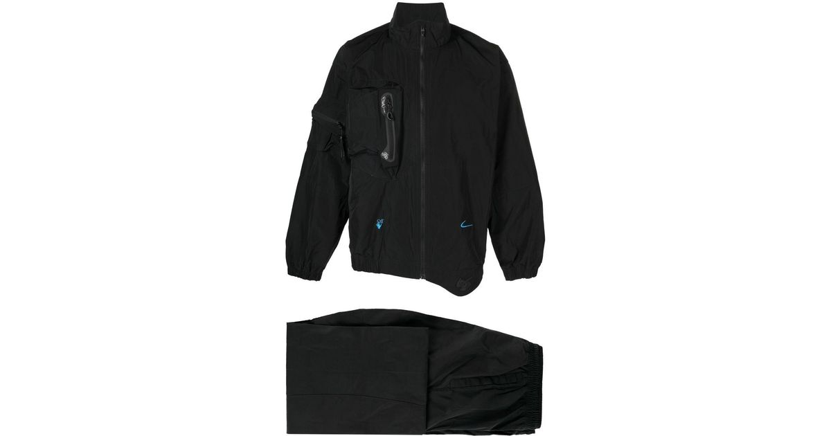 Nike X Off White Tracksuit Set in Black for Men | Lyst