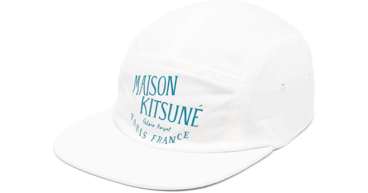 Maison Kitsuné Maison Kitsune' Hats in White for Men | Lyst