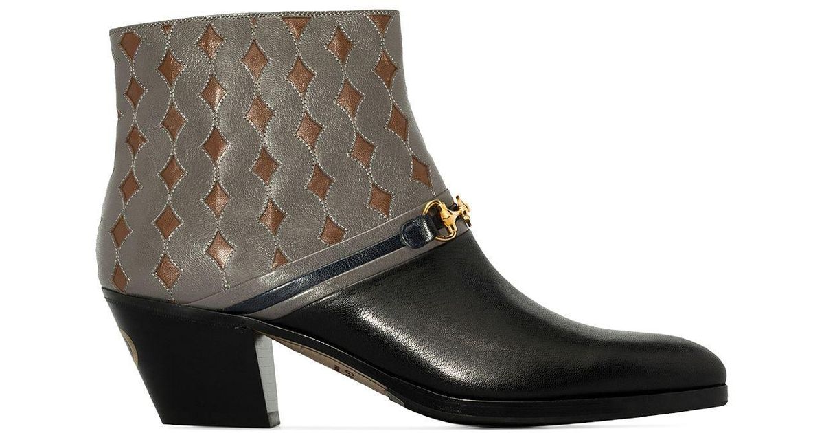 Gucci Zahara 70mm Ankle Boots for Men - Lyst