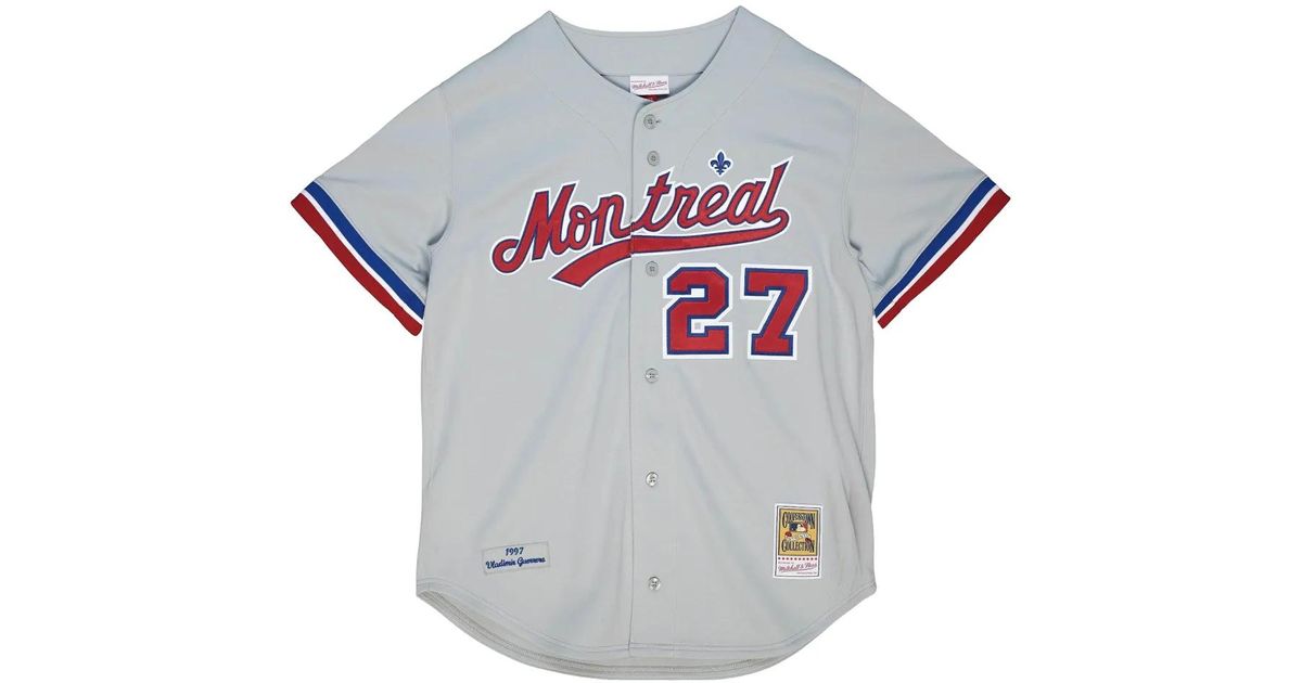 Mitchell Ness Mlb Montreal Expos Cooperstown Authentic Jersey in - Main Image