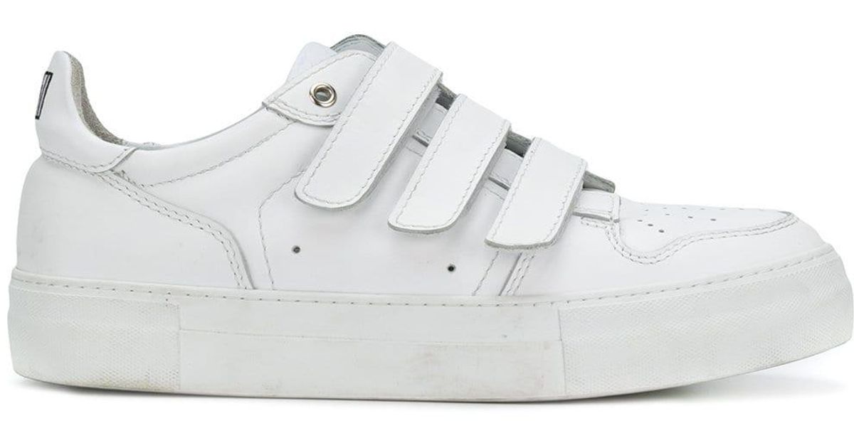 Baskets scratch semelle haute Cuir AMI pour homme en coloris Blanc - Lyst