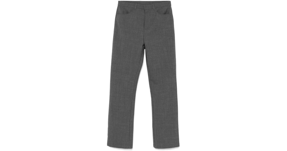 sunflower Flare French Trousers in Gray for Men | Lyst