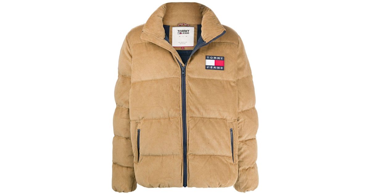 tommy hilfiger brown jacket