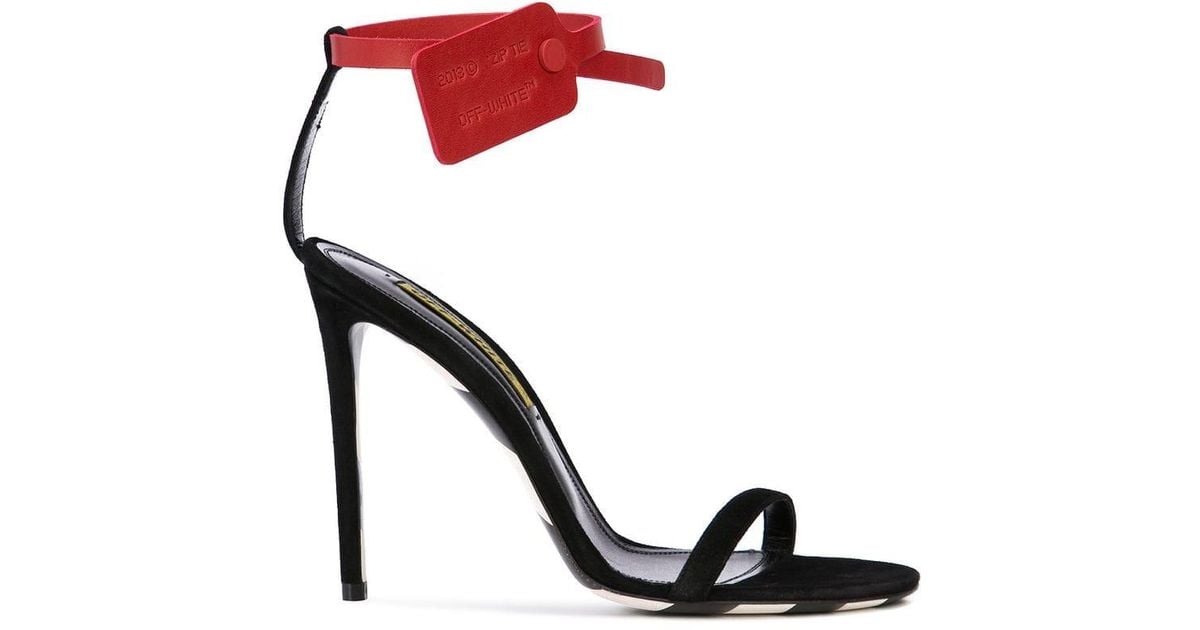 Off-White Women's Plexi Strappy High Heel Sandals | Bloomingdale's