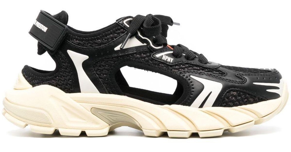 Heron Preston Block Stepper Low-top Sneakers in Black | Lyst