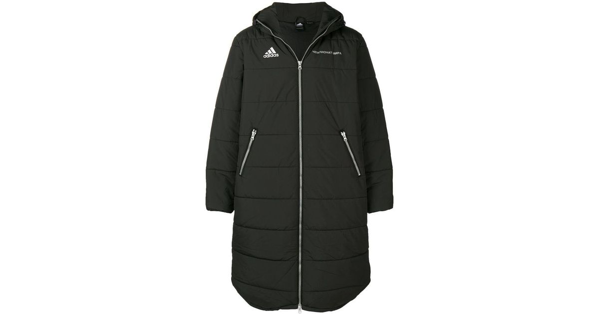 gosha rubchinskiy x adidas padded coat