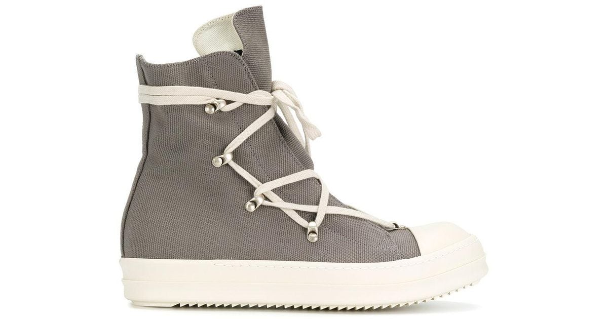 Rick Owens DRKSHDW Hexagram Sneakers in Gray for Men Lyst