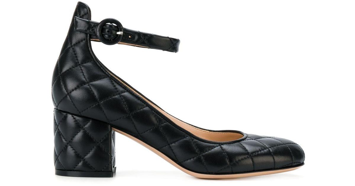 quilted pumps