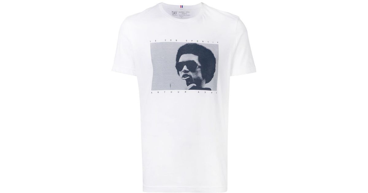 Le coq sportif arthur ashe t shirt Clearance
