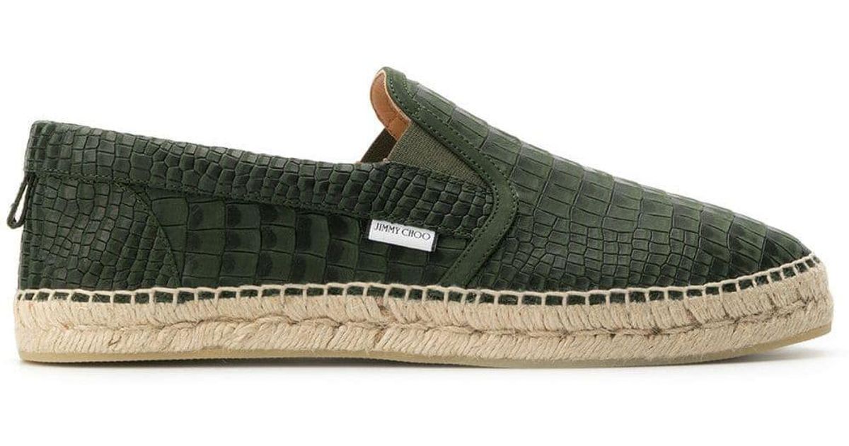 jimmy choo espadrilles men