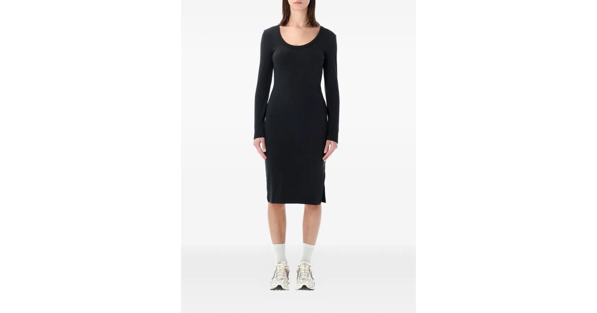 off shoulder ruched bodycon dress Off-Shoulder Ruched Bodycon Mini Dress in Black - L main image 0