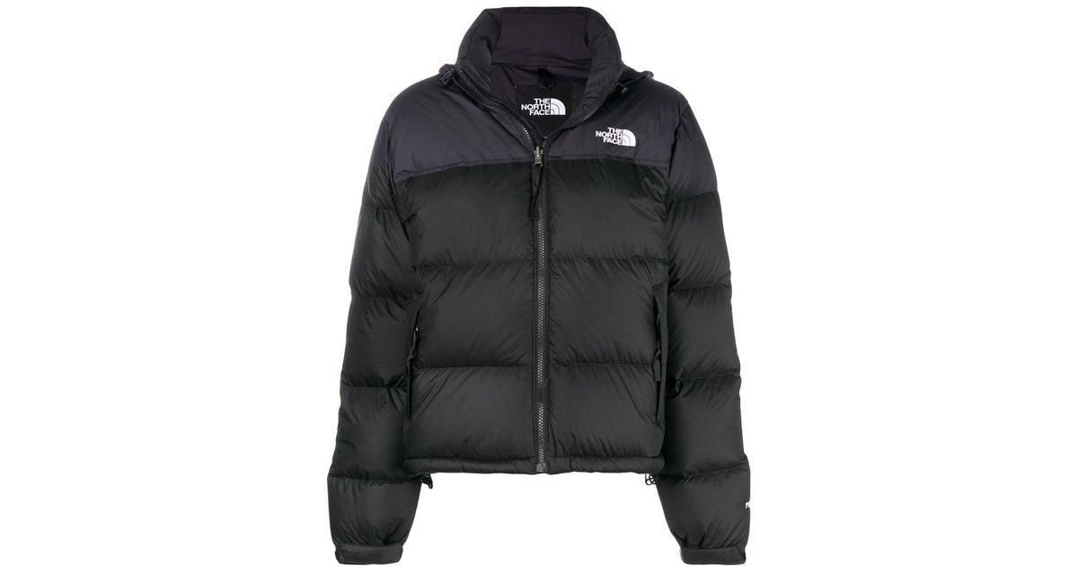 cropped north face jacket